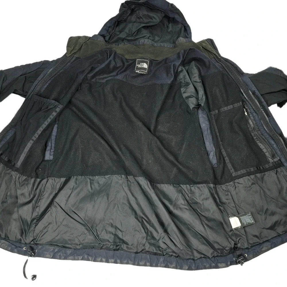 The North Face Mens Gore‎ Tex Black Hooded Jacket Outdoor Adventure Size S P
